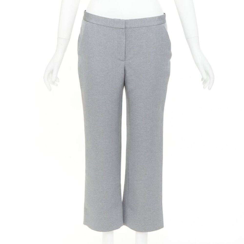 The Row Silk Cropped Harem Pants